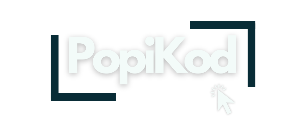 Logo Popikod, agence web à La Réunion