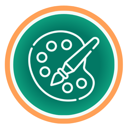 Icône design : image moderne