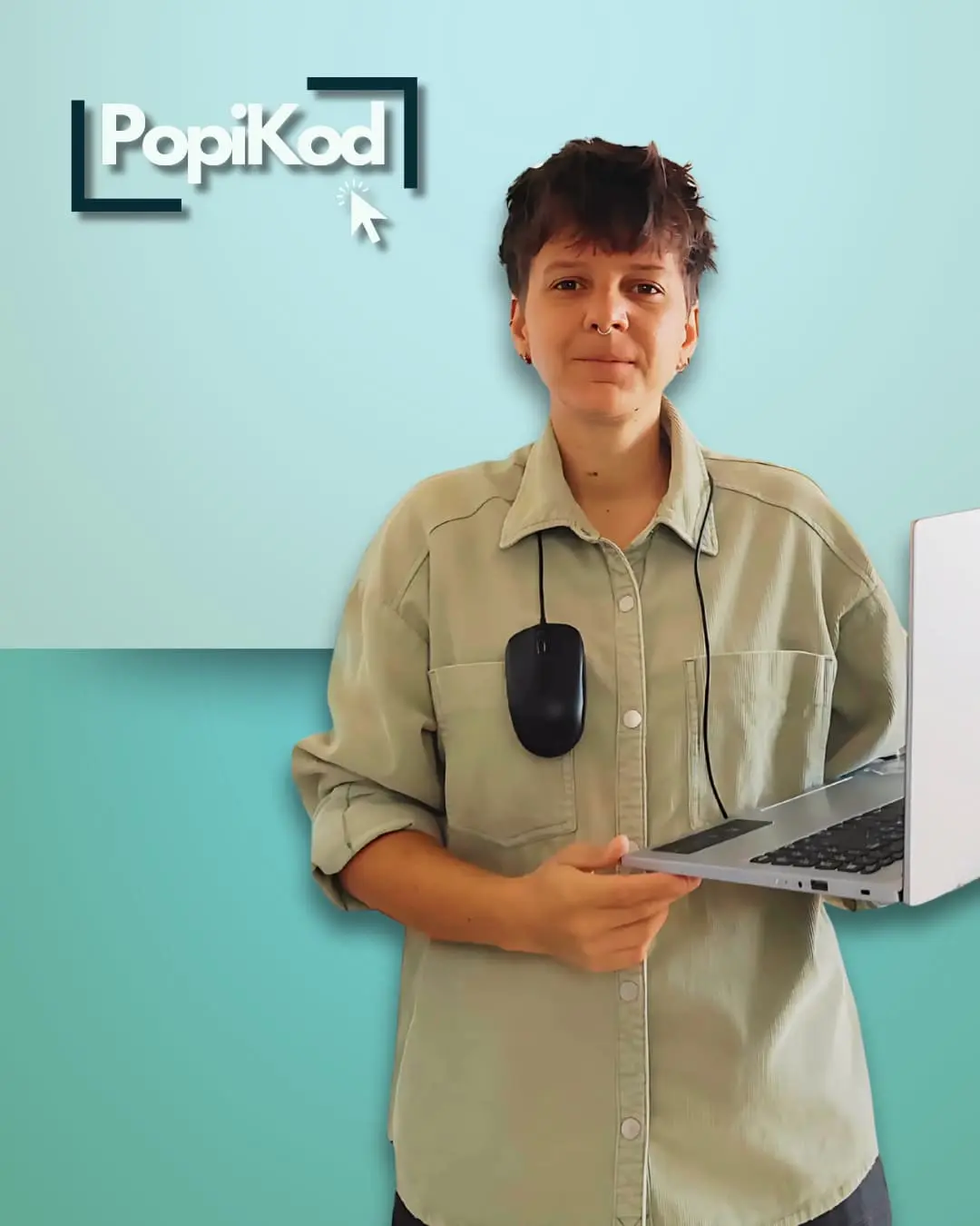 Portrait de Pauline Barril, spécialisée en création site web à La Réunion.